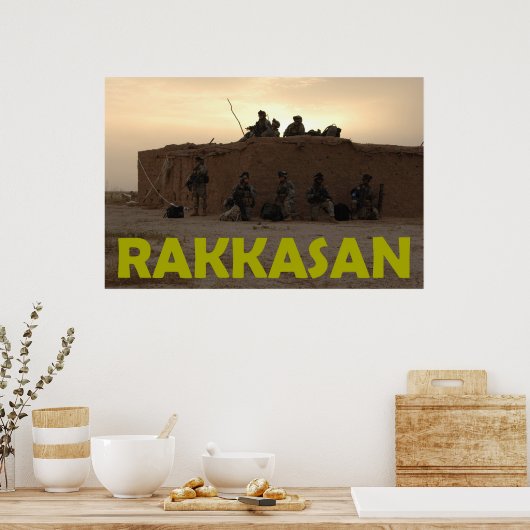 Rakkasan Poster (Keuken)