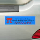 Rakkasans 187e InfanterieBumpersticker Bumpersticker (Op auto)
