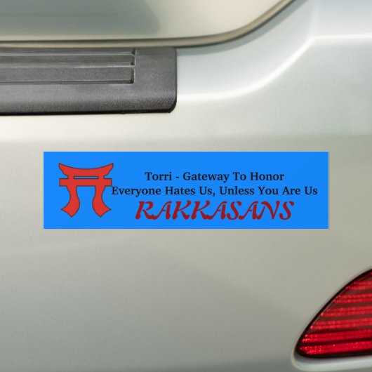 Rakkasans 187e InfanterieBumpersticker Bumpersticker (Op auto)
