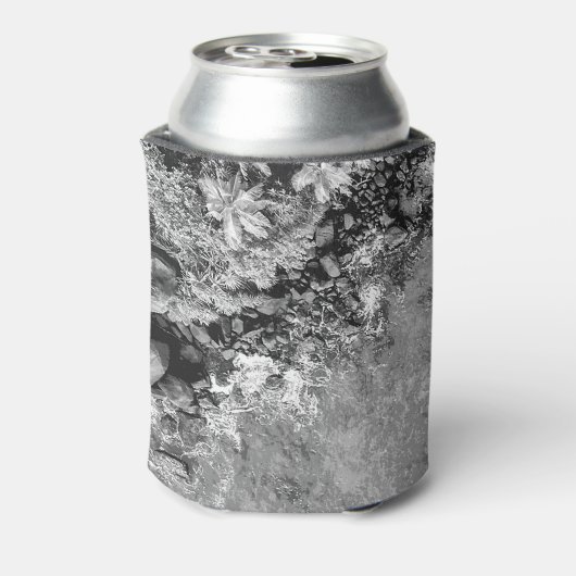 Rakken in het zee, boven uitzicht 2 blikjeskoeler (Blikje Achterkant)