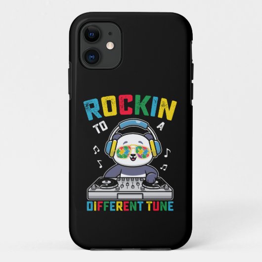 Rakken naar een ander Tune Panda Autisme bewustzij Case-Mate iPhone Case (Achterkant)