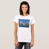 Rakken over water t-shirt (Voorkant volledig)