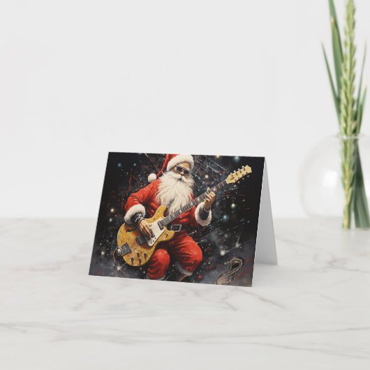 Rakken rond de kerstboom feestdagen kaart (Voorkant)