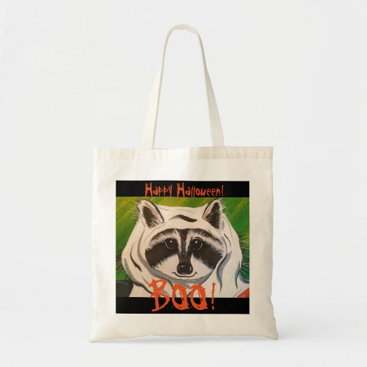 "Rakker de Ghost" Trick or treat Bag! Tote Bag (Voorkant)