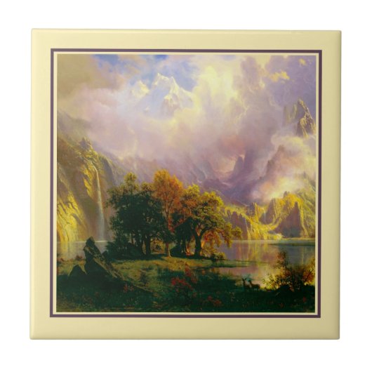 Rakkeramische tegel tegeltje (Voorkant)