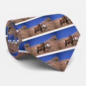 Rakkerbighorn-schapen (Kleine band) Stropdas (Opgerold)