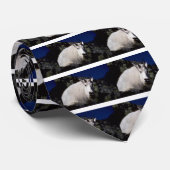 Rakkergebergte (groot mannetje) stropdas (Opgerold)