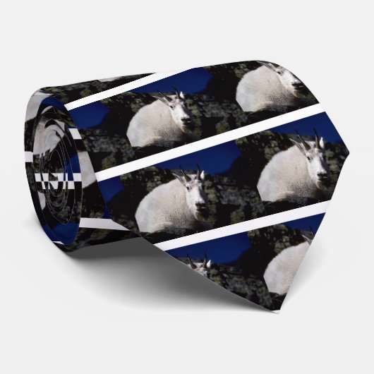 Rakkergebergte (groot mannetje) stropdas (Opgerold)