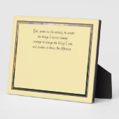 Rakkergebergte voor sereniteit fotoplaat (Zijkant)