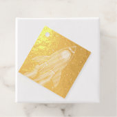 Rakket bedankjes labels (Met doos)