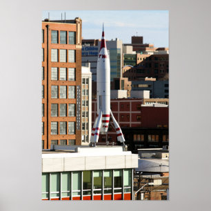 Rakket in Kansas City, Missouri Poster