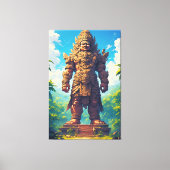 “Raksasa Nusantara” (Giant of the Archipelago) Canvas Afdruk (Voorkant)