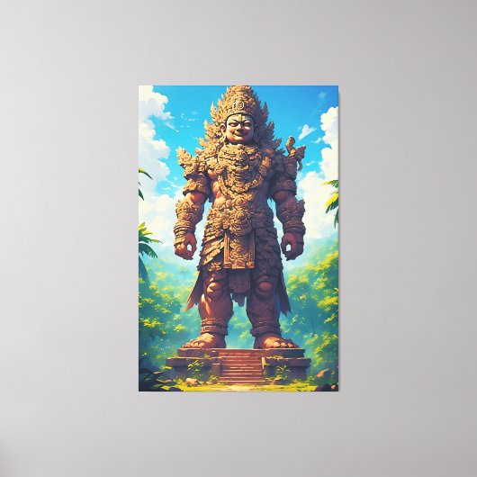 “Raksasa Nusantara” (Giant of the Archipelago) Canvas Afdruk (Voorkant)