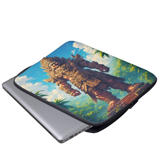 “Raksasa Nusantara” (Reus van de Archipel) Laptop Sleeve (Voorkant onderkant)