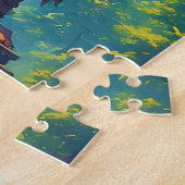 “Raksasa Nusantara” (Reus van de Archipel) Legpuzzel (Zijkant)
