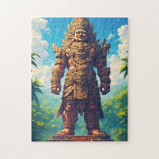 “Raksasa Nusantara” (Reus van de Archipel) Legpuzzel (Verticaal)