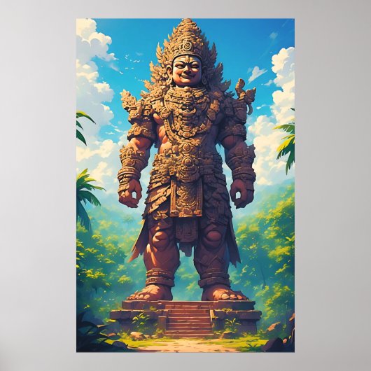 “Raksasa Nusantara” (Reus van de Archipel) Poster (Voorkant)