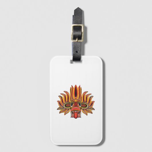 Raksha  bagagelabel (Voorkant (verticaal))