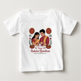 Raksha Bandhan Baby Fijne Jersey T-Shirt