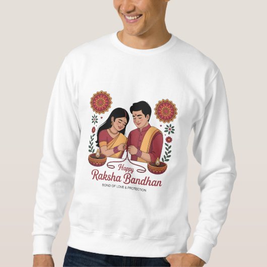 Raksha Bandhan Basic Sweatshirt (Voorkant)