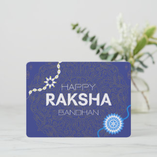 Raksha Bandhan Bliss – Broer Zuster Band Voor Alti Feestdagenkaart