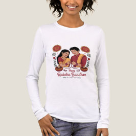 Raksha Bandhan Dames Lange Mouwen Shirt