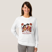 Raksha Bandhan Dames T-shirt met lange mouwen (Voorkant volledig)