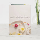 Raksha Bandhan Kaart (Achterkant)