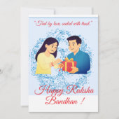 Raksha Bandhan Kaart (Voorkant)
