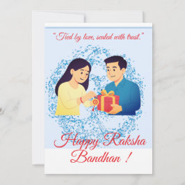 Raksha Bandhan Kaart