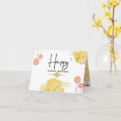 Raksha Bandhan Kaart (Gele Bloem)