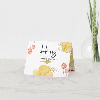 Raksha Bandhan Kaart