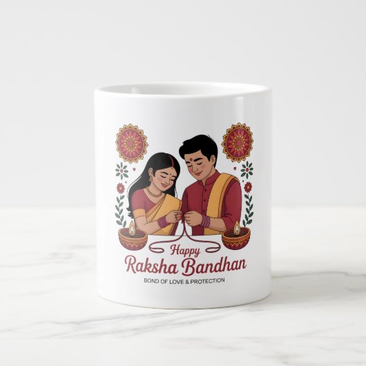 Raksha Bandhan speciale mok (Voorkant)