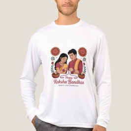 Raksha Bandhan Tri-blend T-shirt met lange mouwen