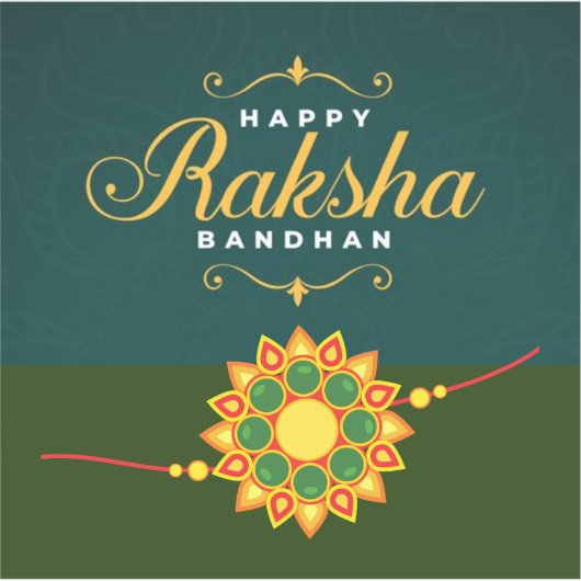 Raksha Bhandhan Stikers Sticker (Voorkant)