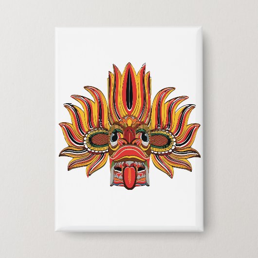 Raksha Button (Voorkant)