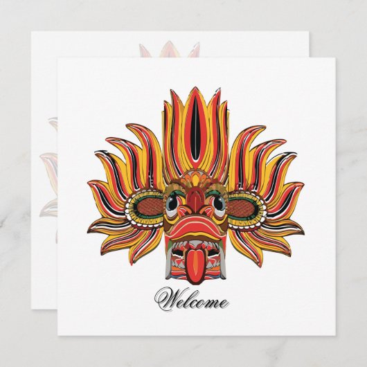 Raksha Kaart (Voorkant / Achterkant)