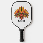 Raksha Mask Pickleball Paddle (Voorkant)