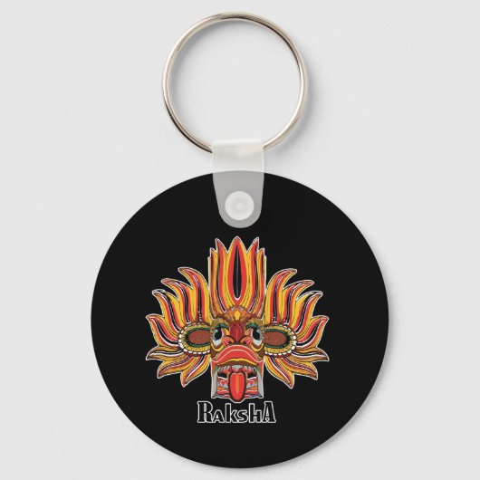 Raksha Sleutelhanger (Achterkant)