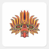 Raksha Vierkante Sticker (Voorkant)