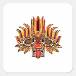 Raksha Vierkante Sticker