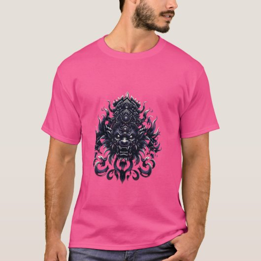 Rakshasa Hindoe Folklore Mythologie Demon Horror G T-shirt (Voorkant)