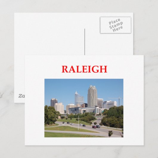 raleigh briefkaart (Voorkant / Achterkant)
