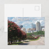Raleigh, Briefkaart North Carolina (Voorkant / Achterkant)