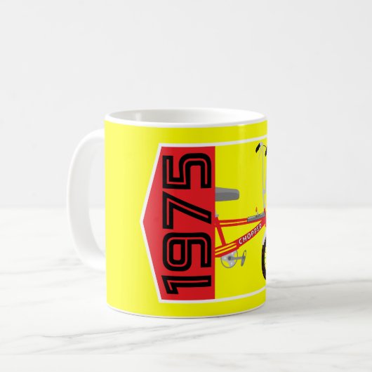 Raleigh Chopper 1970 Nostalgia Koffiemok (Voorkant links)