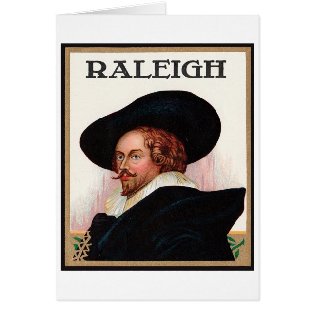 Raleigh Cigar Label (Voorkant)