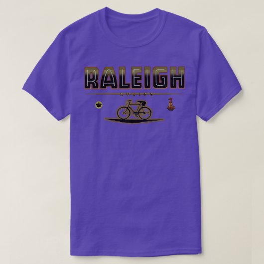 Raleigh Cycles Engeland T-shirt (Design voorkant)