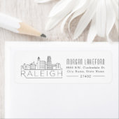 Raleigh gestileerde skyline | etiket (Insitu)