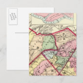 Raleigh, Mercer, Summers, Monroe counties Briefkaart (Voorkant / Achterkant)