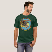 Raleigh Motorcycles tekenen T-shirt (Voorkant volledig)